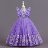 Kid Girl Princess Flower Dresses