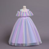Kid Girl Princess Christmas Dream Gauze Performance Dresses