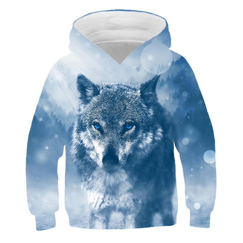 Children Kid 3D Printed Animal Hoodie