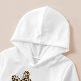 Family Matching Parent-child Hoodie Letter Love Printed Mother-daughter Dress