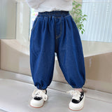 Kid Baby Girls Denim Bloomers Chic Fashion Spring Pants