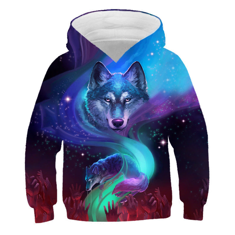 Children Kid 3D Printed Animal Hoodie