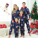 Parent-child Family Matching Christmas One-piece Pajamas