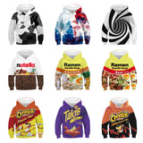 Kid Boy Girl 3D Printed Spring Autumn Fashion Hoodie