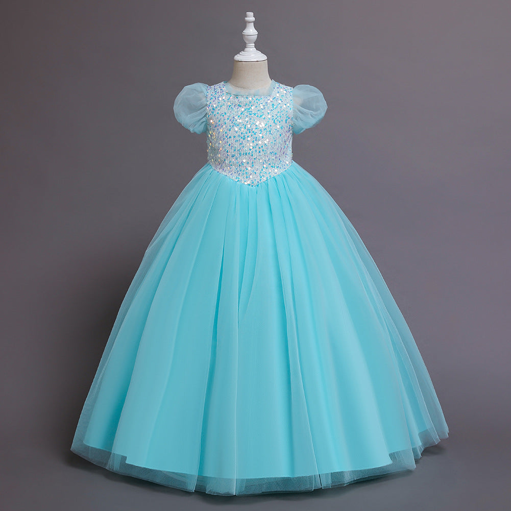 Kid Girl Christmas Princess Dress