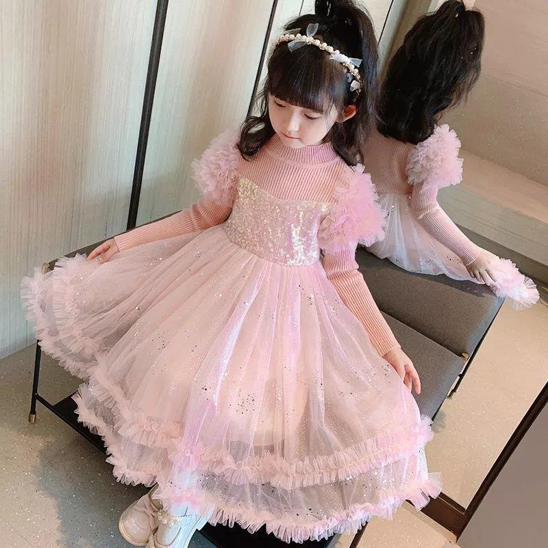 Kid Baby Ins Autumn Winter Princess Fashionable Dress