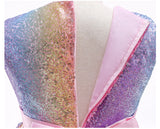 Kid Baby Girl Flower Mesh Gauze Princess Pompadour Dresses