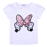 Kid Baby Girls Summer Cartoon Short Sleeve 2 Pcs Sets