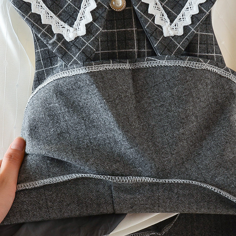 Kid Baby Girls Fragrant Style Long Sleeve Dresses Sets 2 Pcs