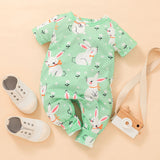 Baby Easter Newborn Harpy Crawl Suit Cute Short-sleeved Rompers