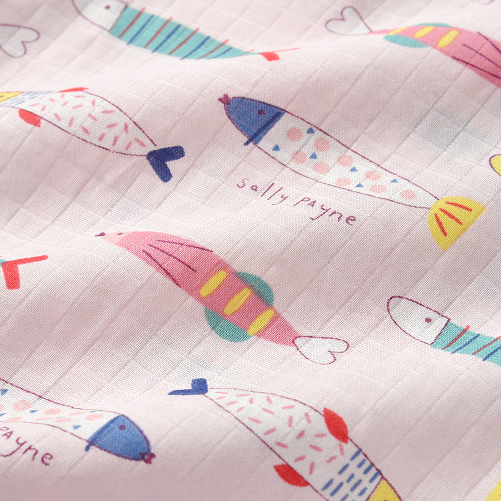 Kid Baby Boy GirlCotton Pajamas Summer Short Sleeve Cartoon Casual 2 Pcs