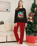 Family Matching Loungewear Parent-child Christmas Plaid Pajamas
