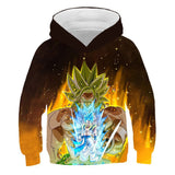 Super Kid Boy Dragon Ball Long Sleeve Hoodie