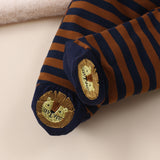 Spring New Easter Baby Lion Print 3 Pcs Set Suit