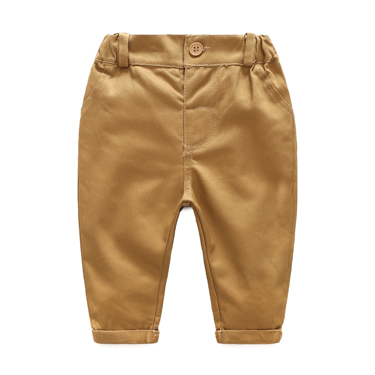 Baby Boy Suit Long Sleeve Climbing Gentleman Triangle 2 Pcs Sets