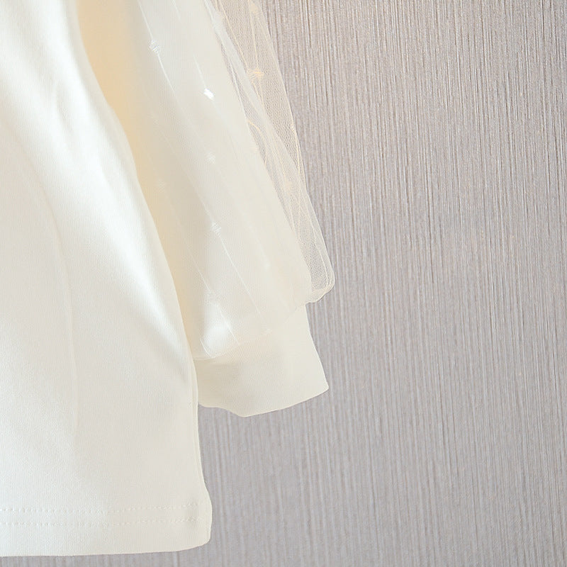 Kid Baby Girls Fragrant Style Long Sleeve Dresses Sets 2 Pcs