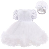 Baby Girl Christmas Adorn Princess Dress