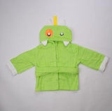 Baby Robe Cartoon Sleepwear Bath Towels Soft Bathrobe Pajamas