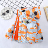 Kid Baby Girl Outdoor Mountaineering Trench Extra Heavy Coats