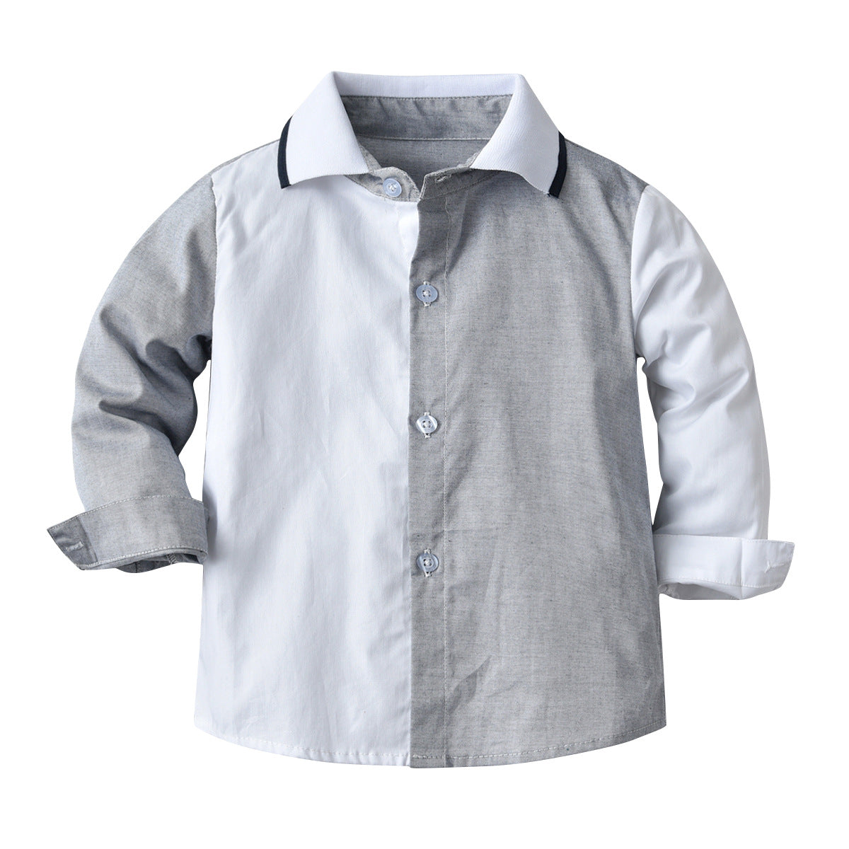 Kid Baby Boy Suit Spliced Long-sleeved Gentleman 4 Pcs Sets