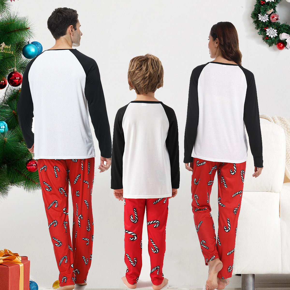 Family Matching Christmas Parent-child Pajamas