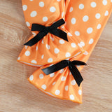 Kid Baby Girl Halloween Autumn Pumpkin Patch Poppy 2 Pcs Sets