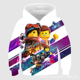 Children Kid 3D Cartoon Print Casual Pullover Hoodie