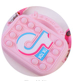 Kid Silicone Tiktok Anti-rat Pioneer Pressure Relief Puzzle Toy Bag