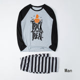 Family Matching Halloween Parent-child Pajamas Suits