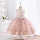 Kid Girl Princess Dress Pomfret Piano Performance Dress