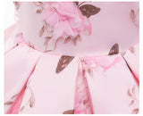 Kid Baby Girl Butterfly Wedding Printed Princess Flower Casual Dresses