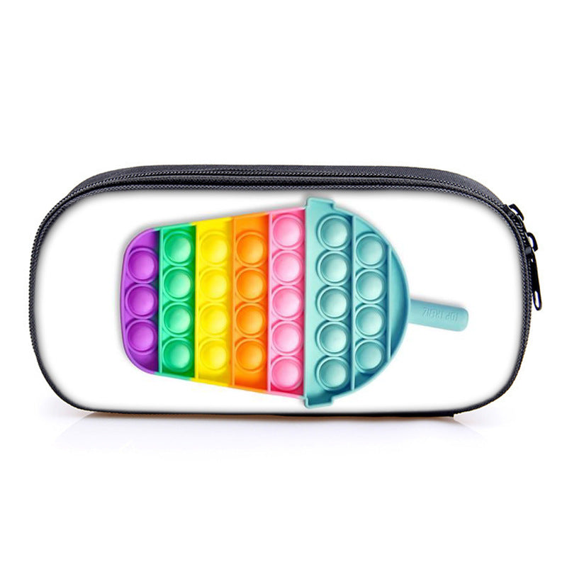 Kid Elementary School Pencil Case Exterminator Writing Bag