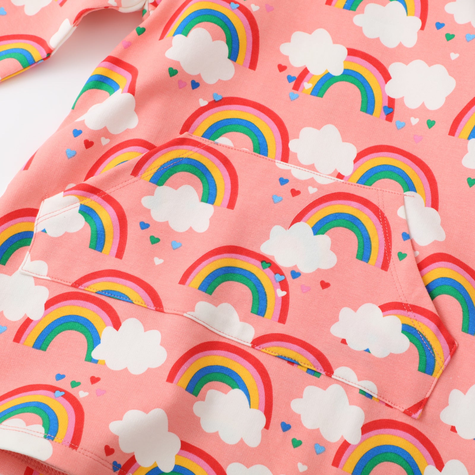 Kid Baby Girl Cartoon Hooded Long Sleeve Autumn Flower Dress