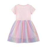 Kid Baby Girl Summer Super Western Unicorn Dresses