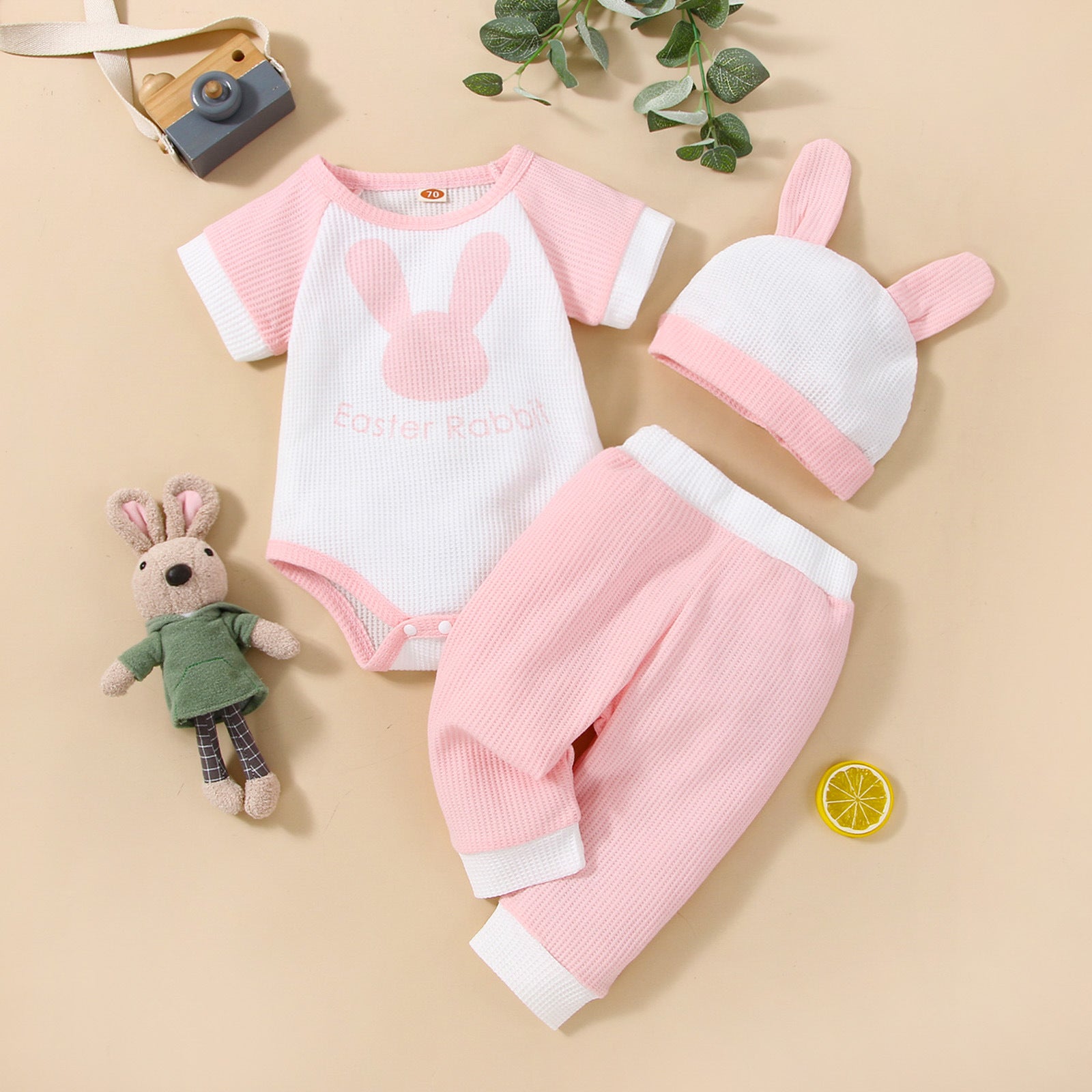 Baby Harley Bunny Easter 3 Pcs Set