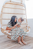 Family Matching Parent-child Sweet Leisure Holiday Dresses