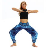 Family Matching Yoga Pants Trend Digital Printing Parent-child Dresses