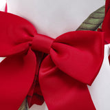 Kid Baby Girls Red Print Princess Flower Dress