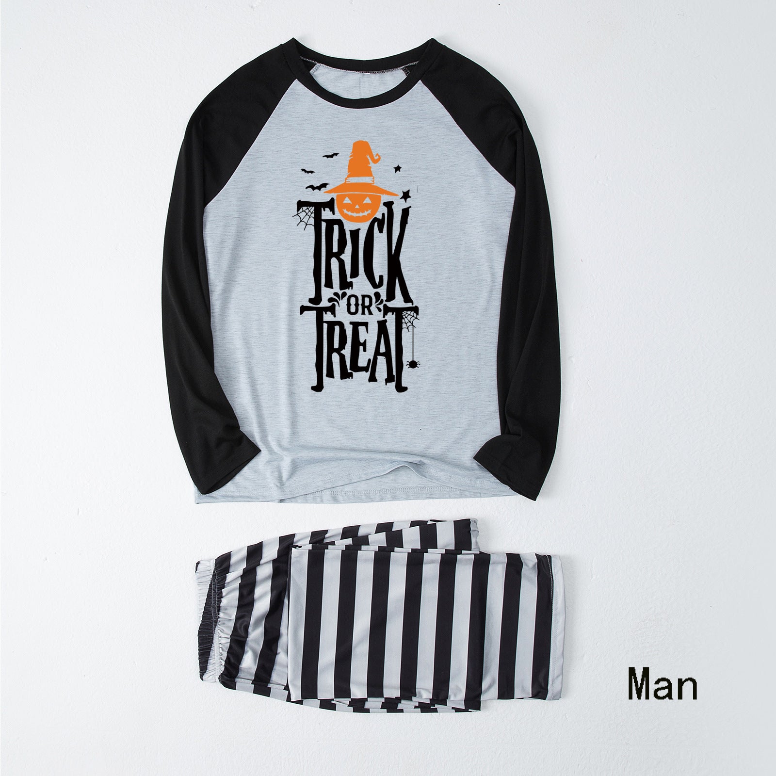 Family Matching Halloween Parent-child Pajamas Suits