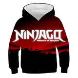 Kids 3D Print Cartoon Loose Long Sleeves Hoodie