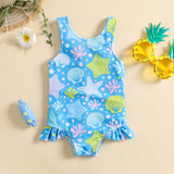 Baby Girl One-piece Summer Swimsuit Bikini