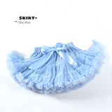 Kid Baby Girl Gauze Princess Autumn Winter Skirt