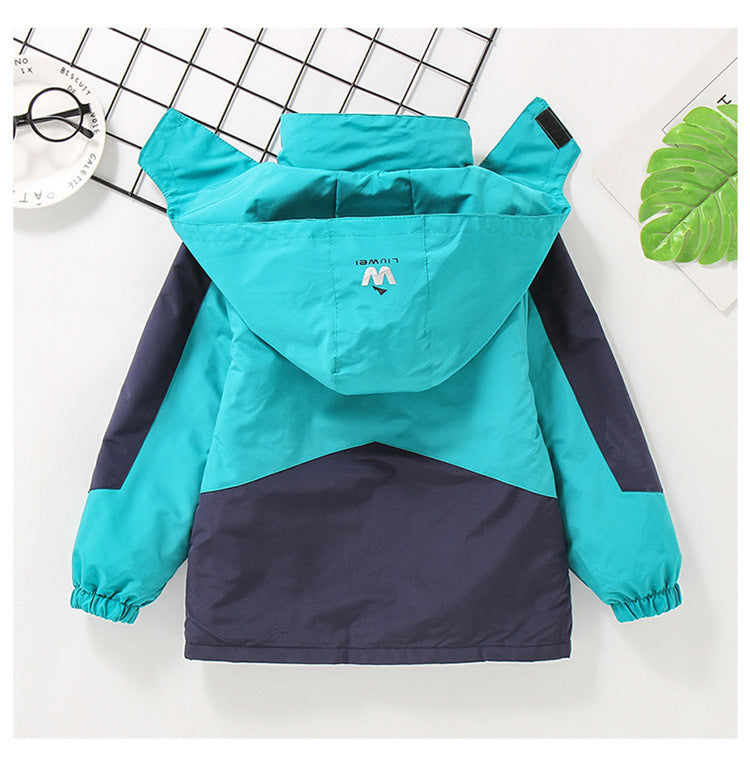 Kid Boys Stormtrooper Jacket 3-in-1 Detachable Autumn Thickened Coats