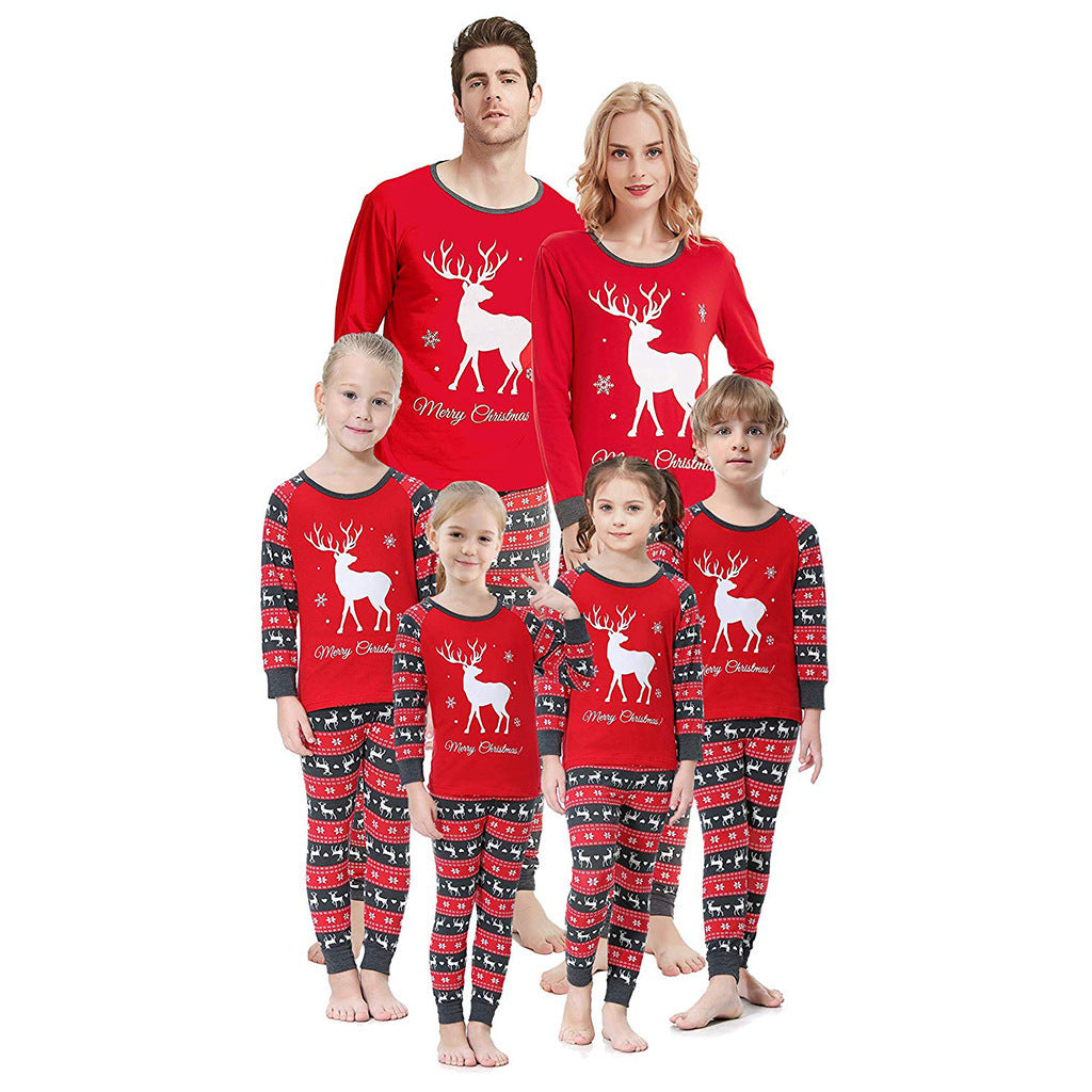Family Matching Mother-daughter Christmas Pajamas