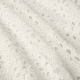 Family Matching Summer Sexy Lace Round Collar Flounces Quarter Sleeve Dresses