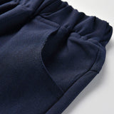 Kid Baby Boy Suit Long Sleeve Navy Suspenders Gentleman 4 Pcs Sets