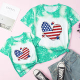 Family Matching Mother Daughter Short Sleeves T-shirt