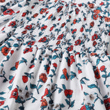 Family Matching Parent-child Flower Print Swing Dress