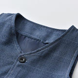 Kid Baby Boy Suit Long Sleeve Gentleman Birthday Party 4 Pcs Sets