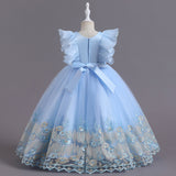Kid Girl Princess Flower Dresses